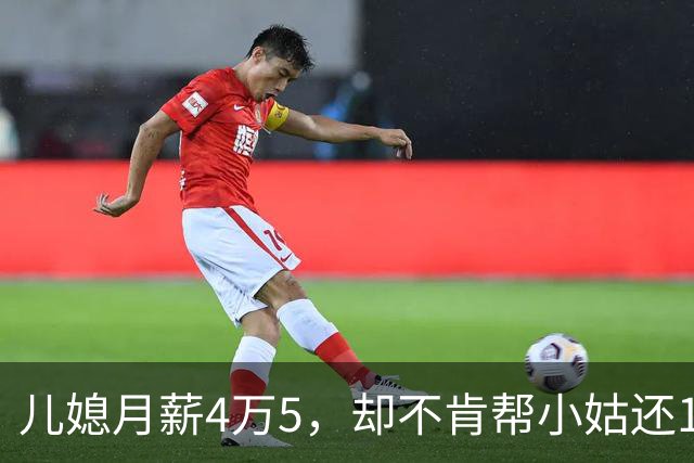 儿媳月薪4万5，却不肯帮小姑还1万2房贷，我逼儿子离婚，儿子回怼